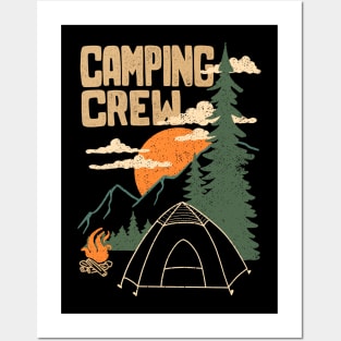 Camping Crew Posters and Art